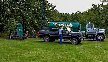 Waskosky Well Drilling pump repair and service vehicle
